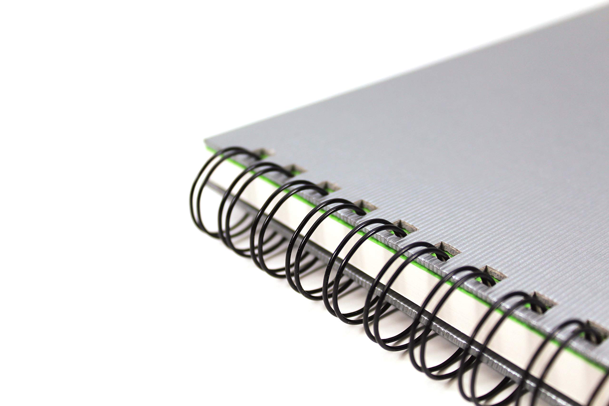 Artgecko Artgecko Flashy Spiral-Skizzenbuch A3 Hochformat 150 g 40 Blatt Silberner Einband