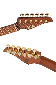 Amazon.com: Vola Electric Guitar OZ JRM J2 Olympic White