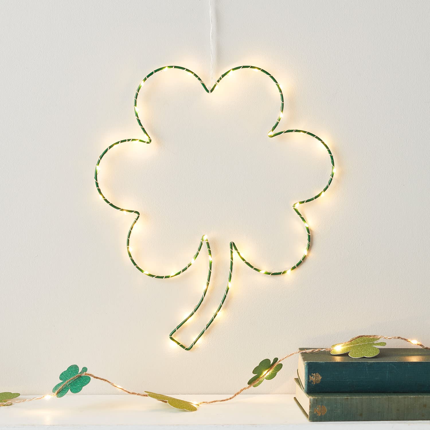 Light Up Shamrock St Patricks Day Decoration