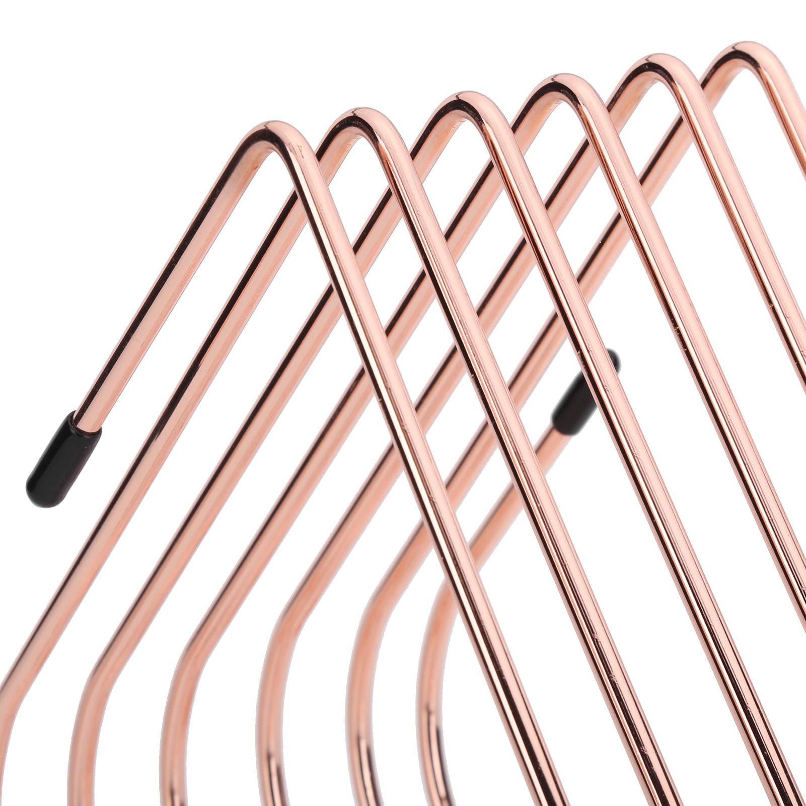 Heart-Shaped Rose Gold Book Organizer - Expandable Desktop File Holder For Books, Magazines & Crafts