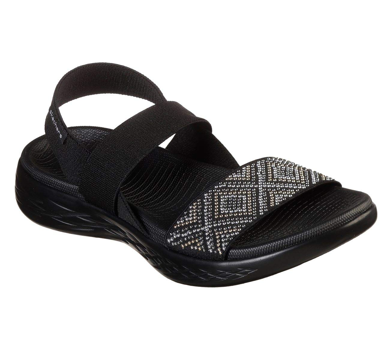 Women's 600-Glitzy Go 600 Glitzy Flat Sandal