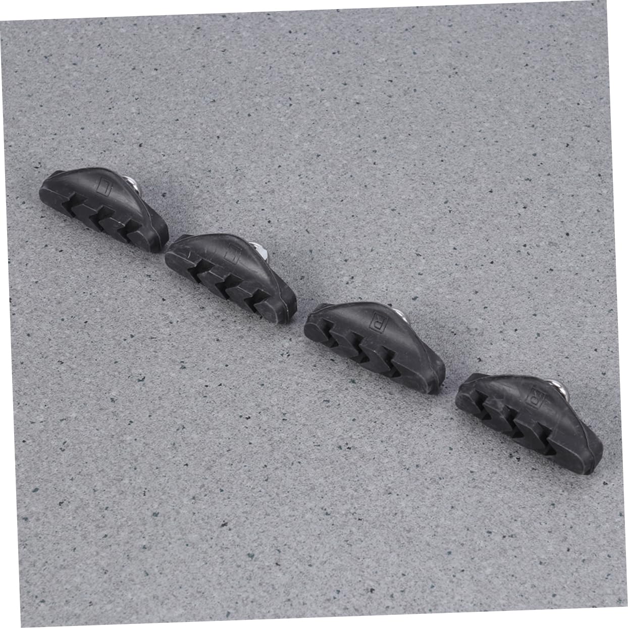 Sosoport Bremsbelagsatz Fahrradbremsbeläge Bremsbeläge Fahrrad Pads Teile Unterlage Fahrradbremse Bremsbeläge Für Fahrrad Bremsen Für Fahrräder Rennradbremsbeläge Schwarz