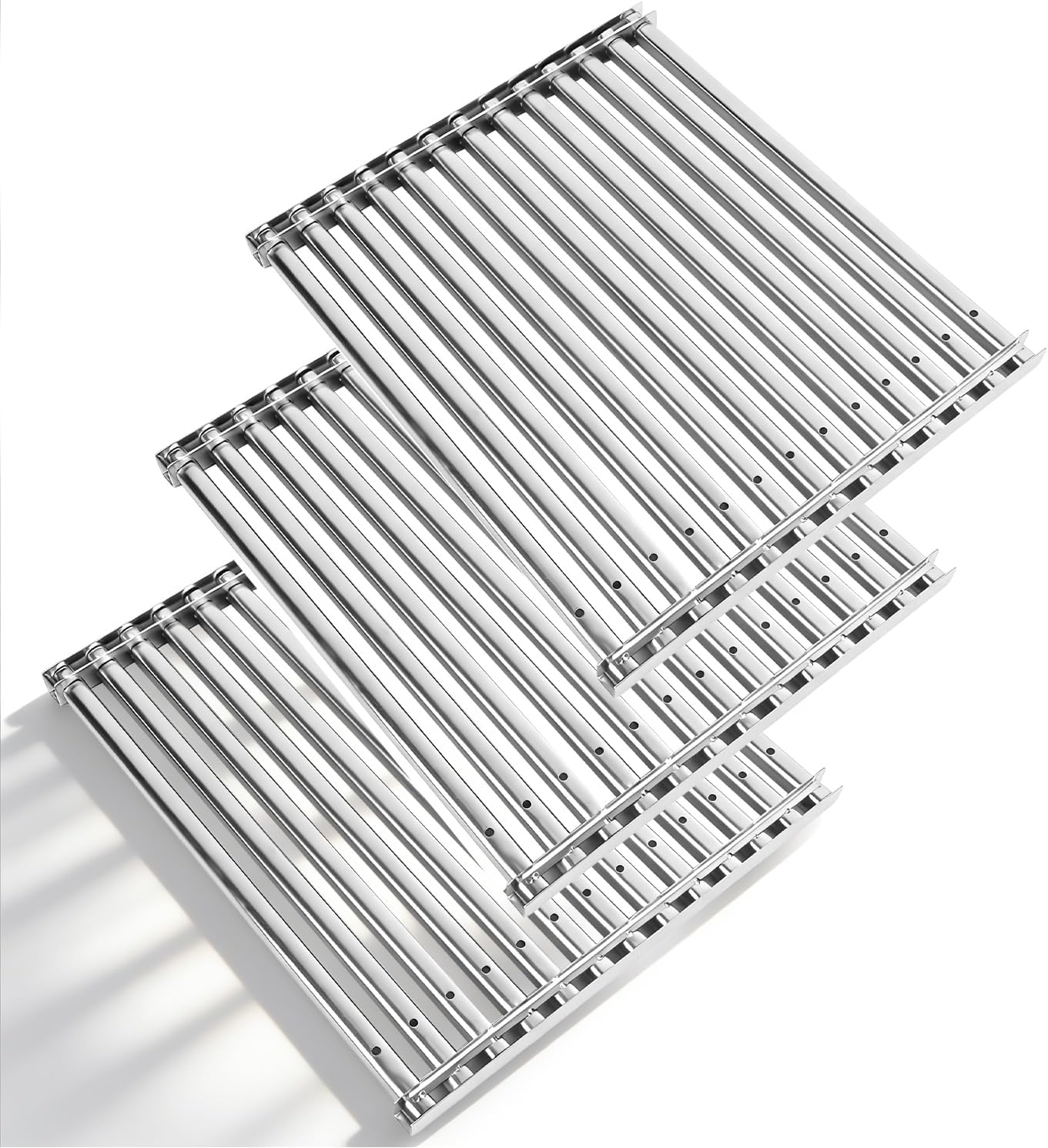 Grill Grate for TEC Infrared Gas Grill Sterling III Stainless Steel Cooking Grates Replacement for TEC Grll, 12.8" W x 14.9" L, 3 Pack