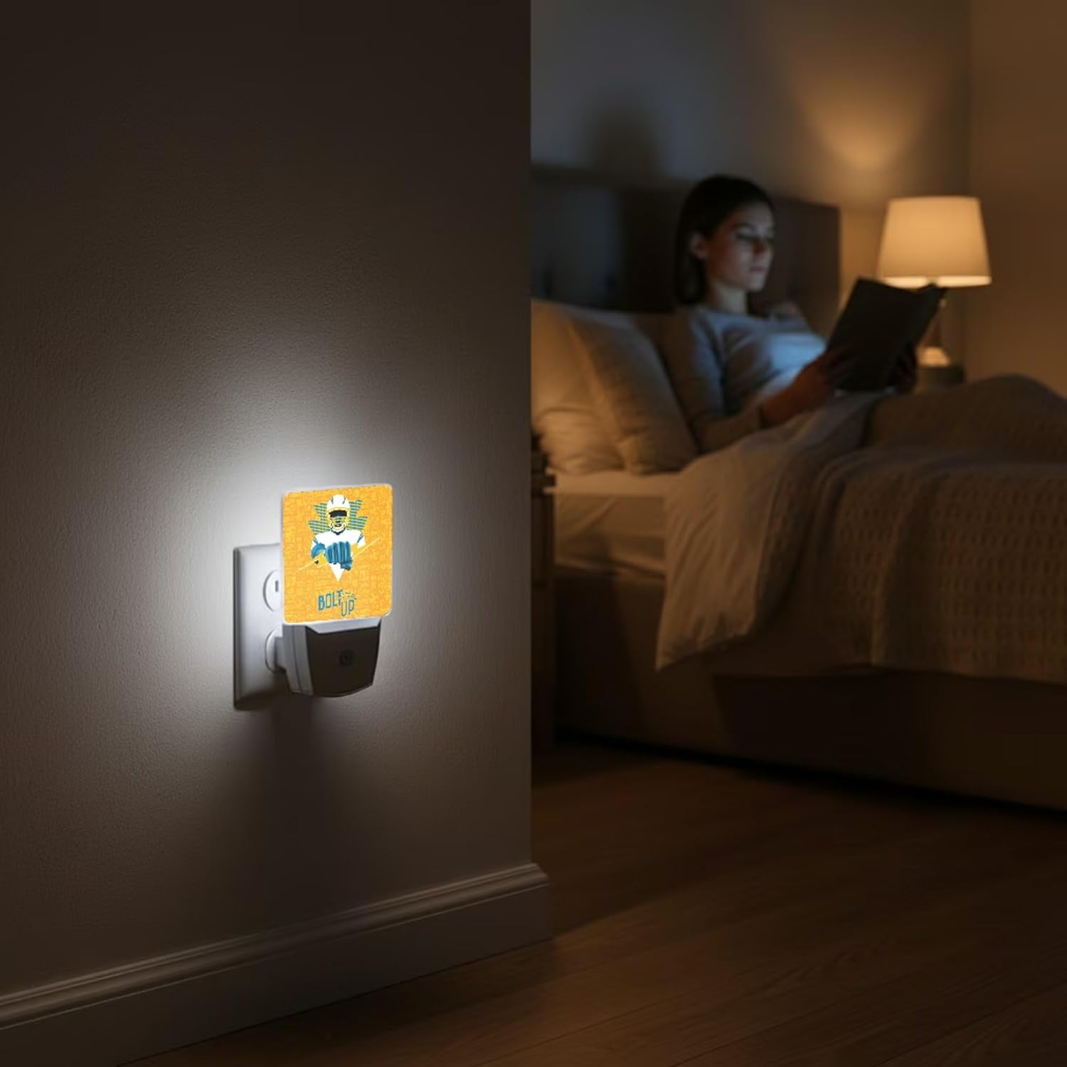 Keyscaper Los Angeles Chargers 2024 Illustrated Limited Edition Nightlight Two-Pack