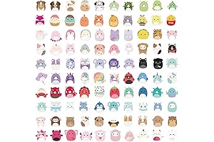 100PCS Squishmallow Stickers for Water Bottles