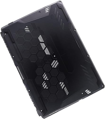 Miniatura 5 de Deal4GO Cubierta base inferior de la caja (7 salidas de aire) de repuesto para ASUS TUF Gaming FA506 FX506 FA566 FA506Q FA506IE FX506HM - NEGRO 7