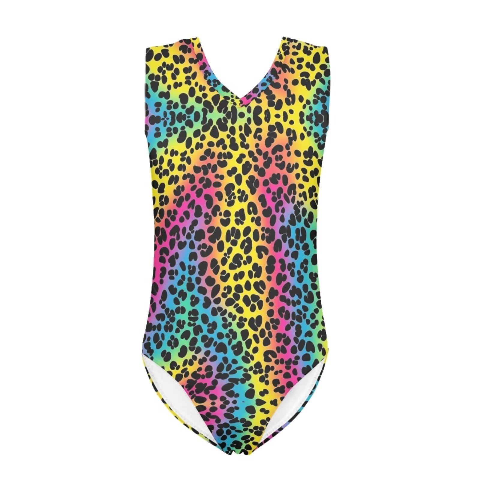 Xpyiqun Bathing Suits for Girls 3-14 Kids Summer One Piece Swimwear Beach Sport Sleeveless Swimsuits Athletic