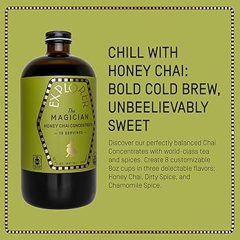 Amazon.com : Explorer Organic Chai Tea Concentrate, Magician