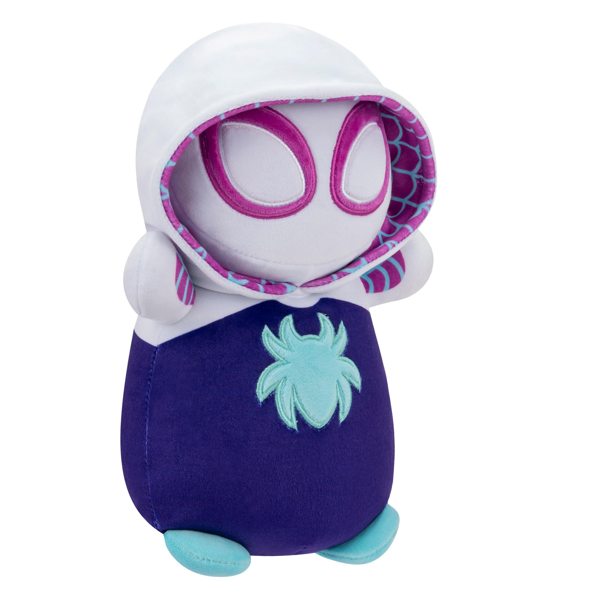 Squishmallows Original MARVEL Spidey and His Amazing Friends 10-Inch Ghost-Spider HugMees - Image 3
