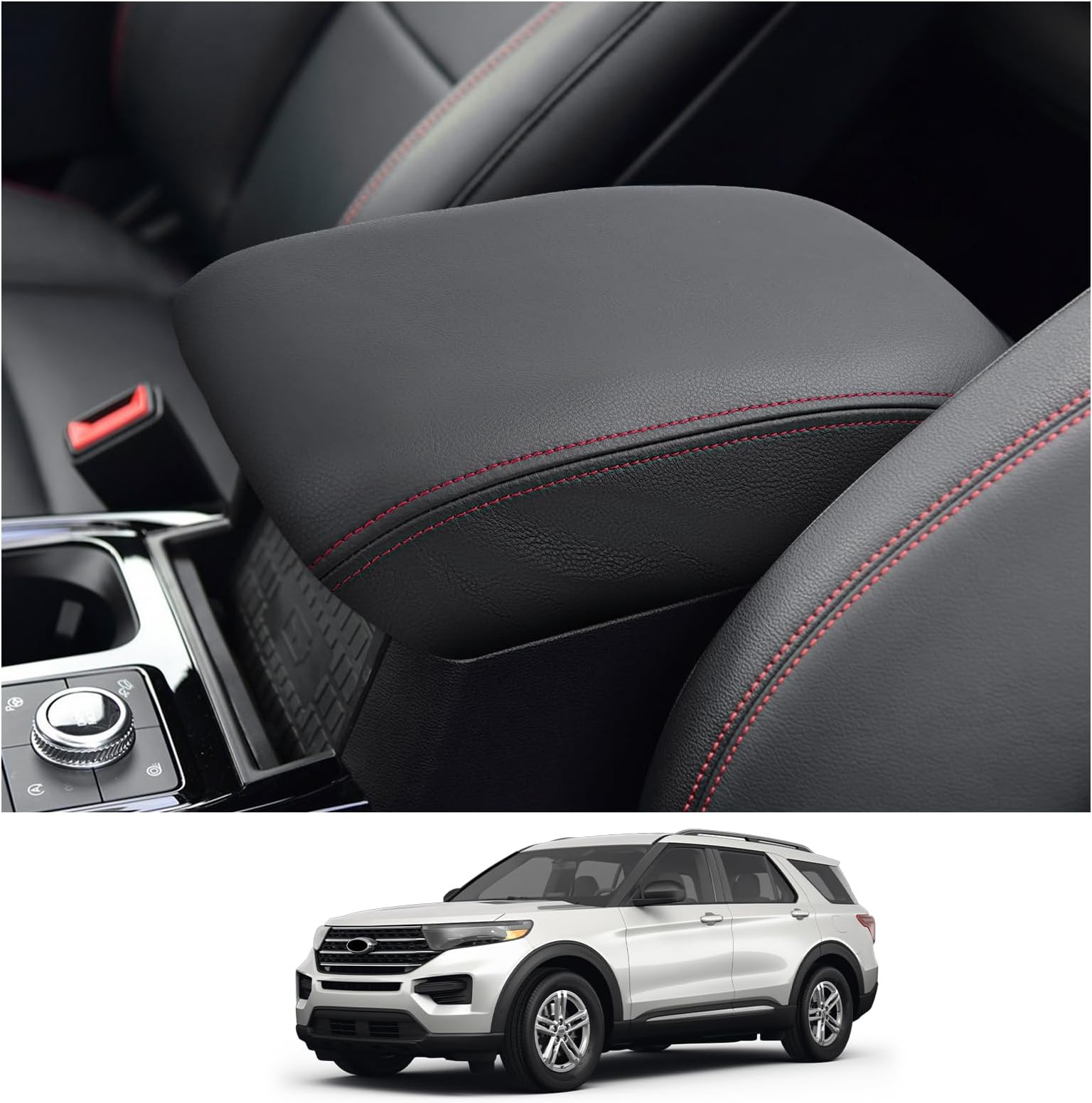 SKTU 2024 2025 Explorer Accessories Center Console Cover