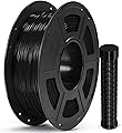 ANYCUBIC TPU Filament 1.75mm, TPU Filament for 3D Printer, Dimensional Accuracy +/- 0.03mm, Printing with Most FDM 3D Printers, Black 1kg