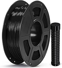 ANYCUBIC TPU Filament 1.75 mm, 95A TPU 3D Printer Filament, Flexible and Soft, Supports High Speed, Intelligent Identification, Dimensional Accuracy +/- 0.03, 1 kg, Black
