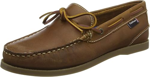 Chatham Women's Olivia Promo Boat Shoe, Walnut, 5