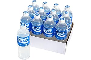CC Lemon Clear Flavored Water with Electrolytes, 12 x 500 ml PET Bottles