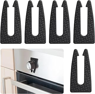 5 Pack Stove Knob Locks,Gas Stove Knob Lock for Baby Safety,Child and Pets Safety Guards,Prevent Children or Pets from Accidentally Turning on Gas Stove