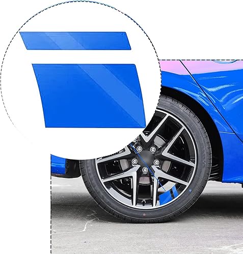 Miniatura 3 de 6 calcomanías reflectantes para llantas de automóvil, calcomanías decorativas a rayas de neumáticos, calcomanías de seguridad impermeables para