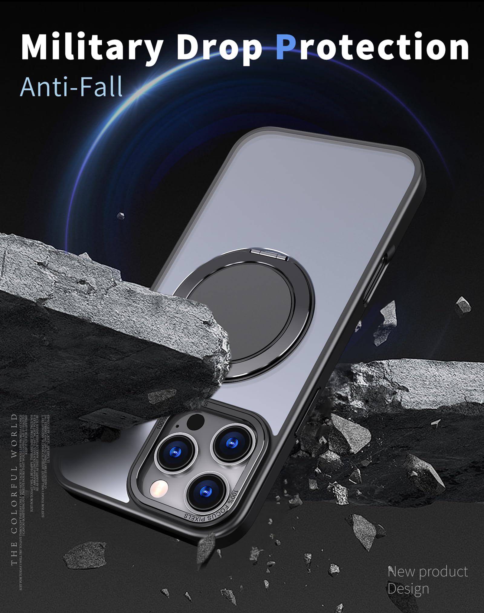 Magnetische IPhone 16 Hülle Mit MagSafe - 360° Militärschutz, Displayschutz & Stoßfest