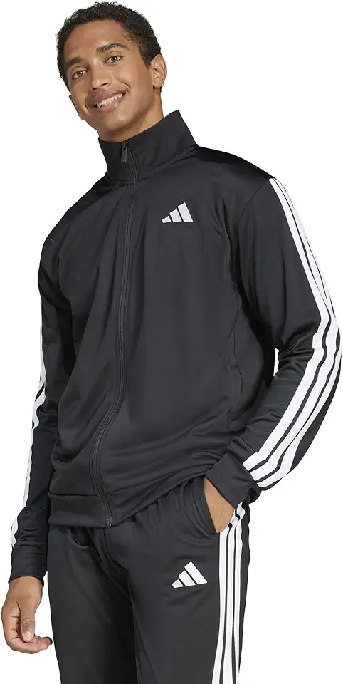 adidas adidas Men's 3-Stripes Tricot Track Top