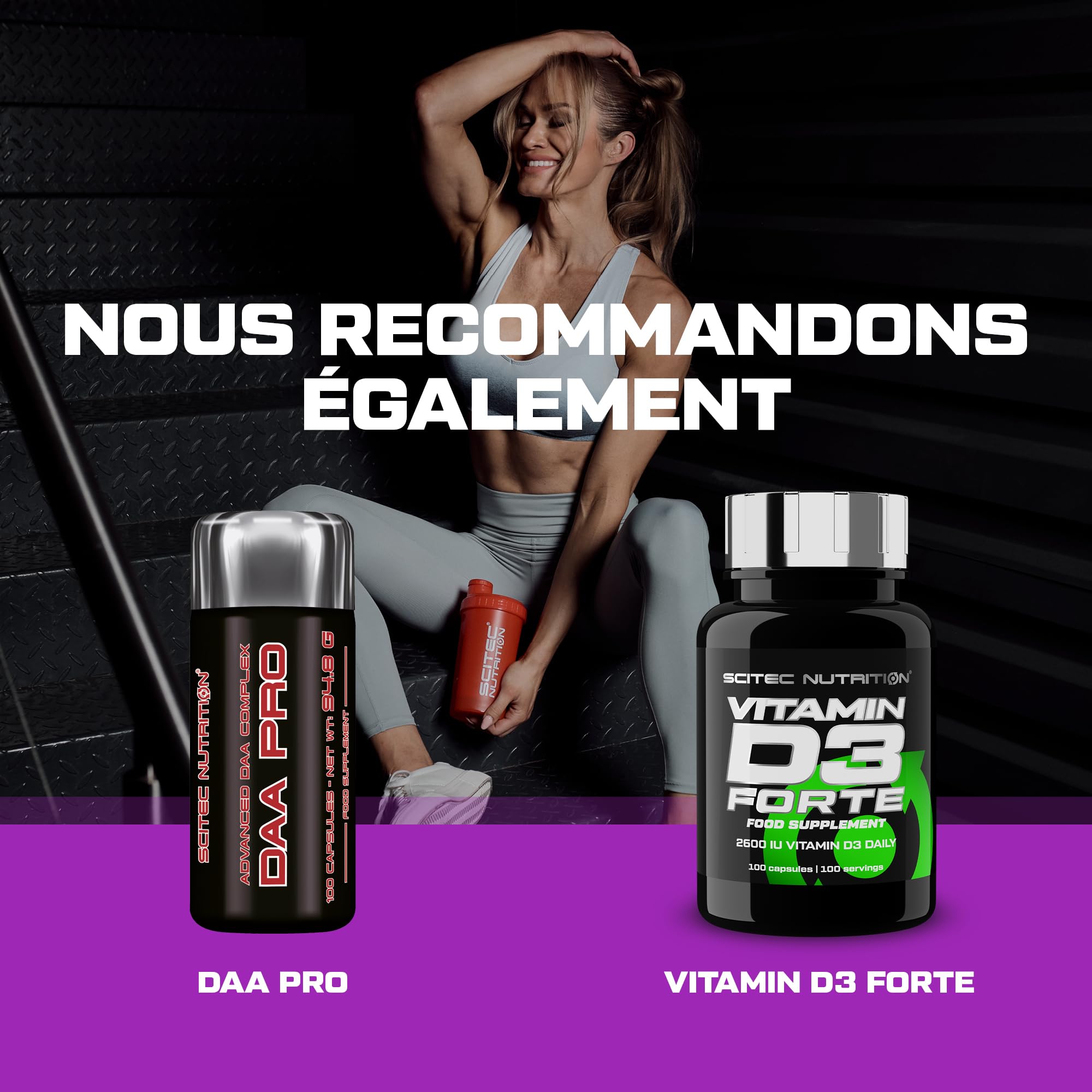 Scitec Nutrition Amino 5600 Comprimés, Acides Aminés Essentiels & BCAA avec L-Glutamine, Favorise la Récupération et la Croissance Musculaire, Formule Protéine de Lactosérum & Caséinate, 500 Comprimés