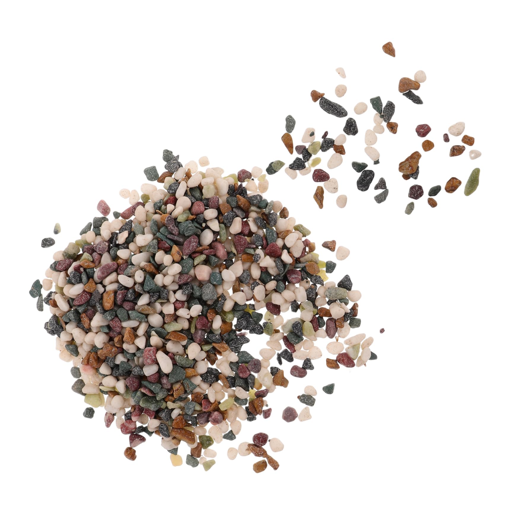 Abaodam Fish Tank Rock Decor 3-6mm Gravel Aquarium Bottom Stone Natural Aquarium Gravel Substrate