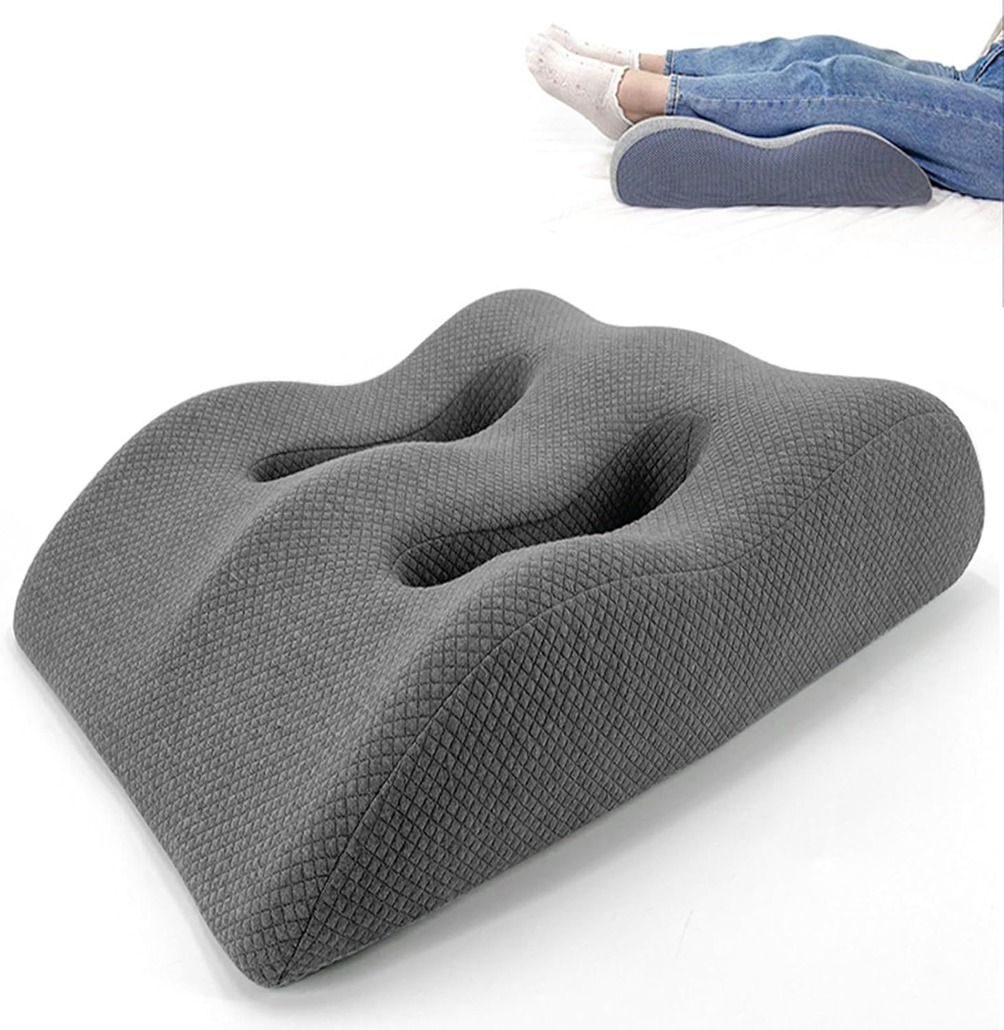 HamRoRung Leg Support Pillow to Elevate Feet, Breathable