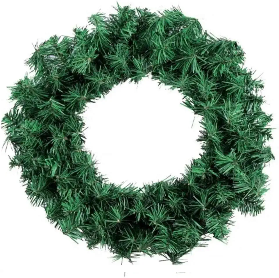 Magizi by Tuut, Decoração de Natal, Guirlanda Festão Aramado, 40cm, Verde