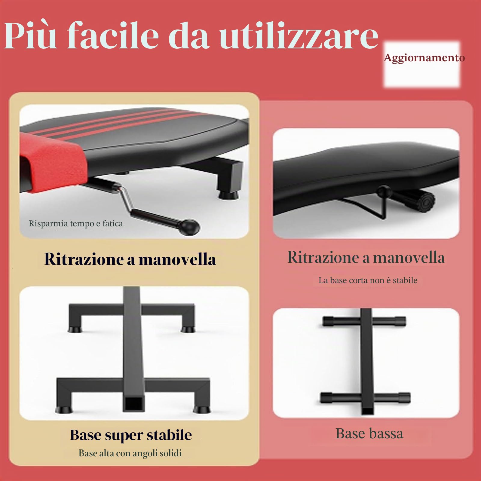 Panca per Allungare la Schiena, Neck Stretch Traction Table, Panca per barella, per Allungamento della Schiena con Trazione Cervicale, Stretching e Rilassamento del Corpo