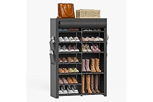 VTRIN Heavy Duty Shoe Rack for Garage