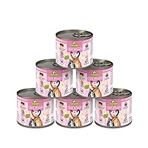 GranataPet DeliCatessen salmone e frutti di mare, cibo umido per gatti, cibo per gatti per buongustai, cibo senza cereali e senza zucchero, 6 x 200 g