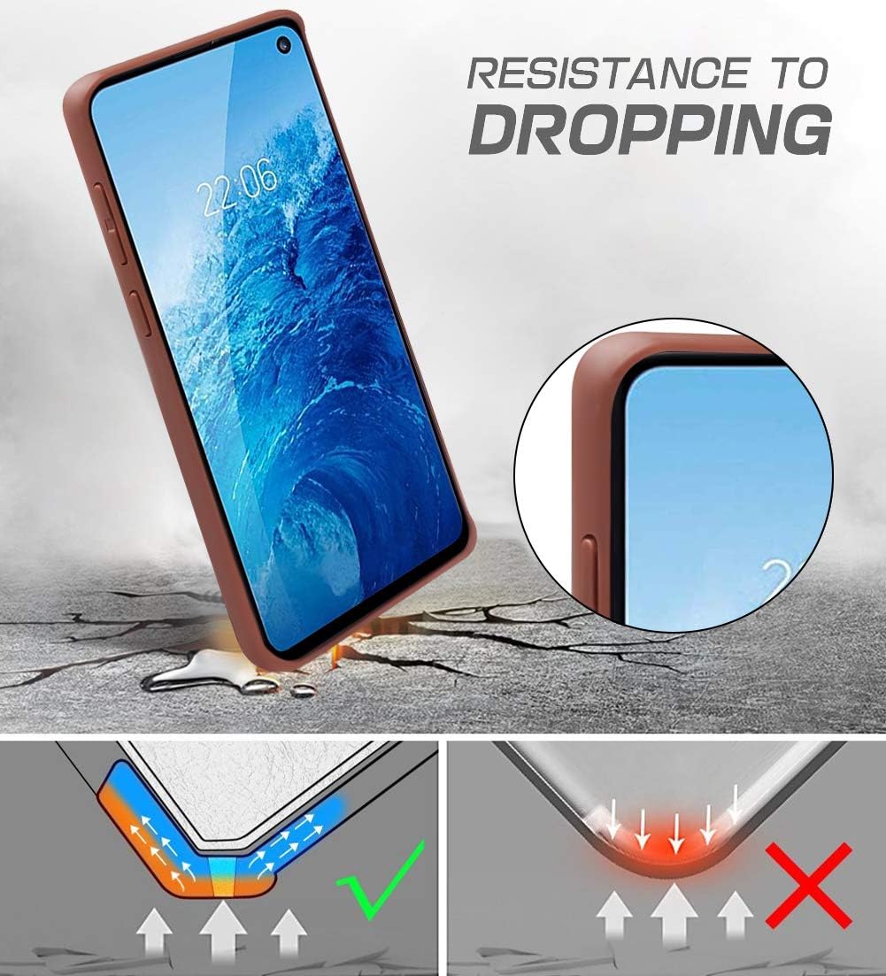 🛒 Crazy Deals AMOVO Case for Galaxy S10E (5.8’’) [Genuine Leather] Galaxy S10E Wallet Case Detachable [2 in 1 Folio] [Wristlet] [Wireless Charge] Leather Case for Samsung Galaxy S10E (S10E, Genuine Leather Brown)