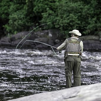 Versatile Multi-Pocket Fishing Vest with Detachable Backpack - Breathable, Boat Fly Fishing - Fits Most 90-180 lbs