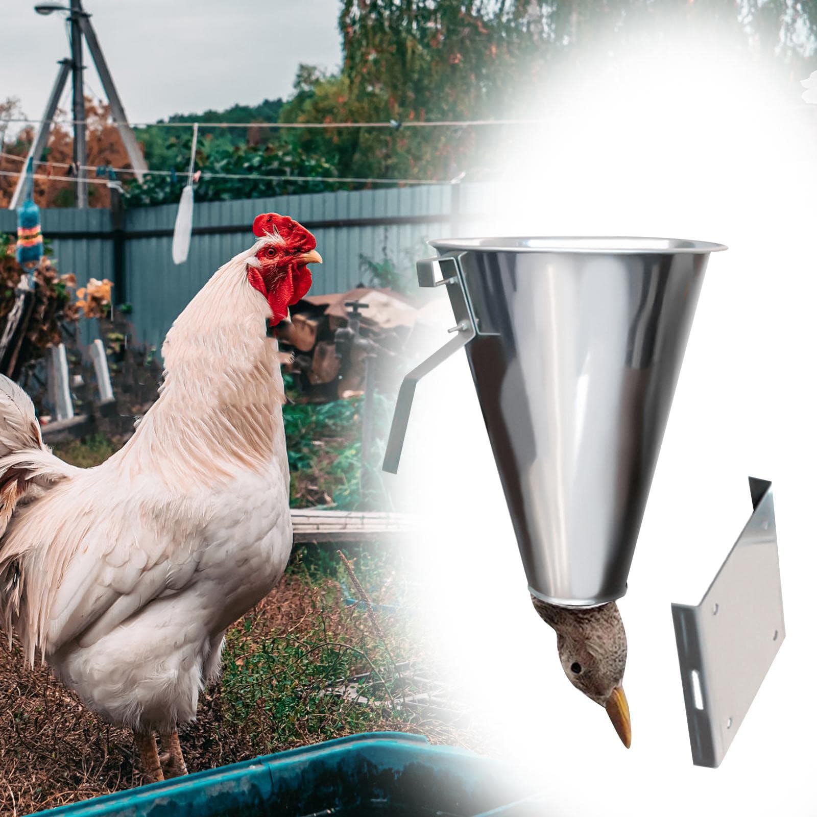 Cono macellazione Pollo in Acciaio zincato per Un ' efficiente Lavorazione del pollame Domestico in Fattoria Strumento macellazione del pollame per l ' Azienda agricola