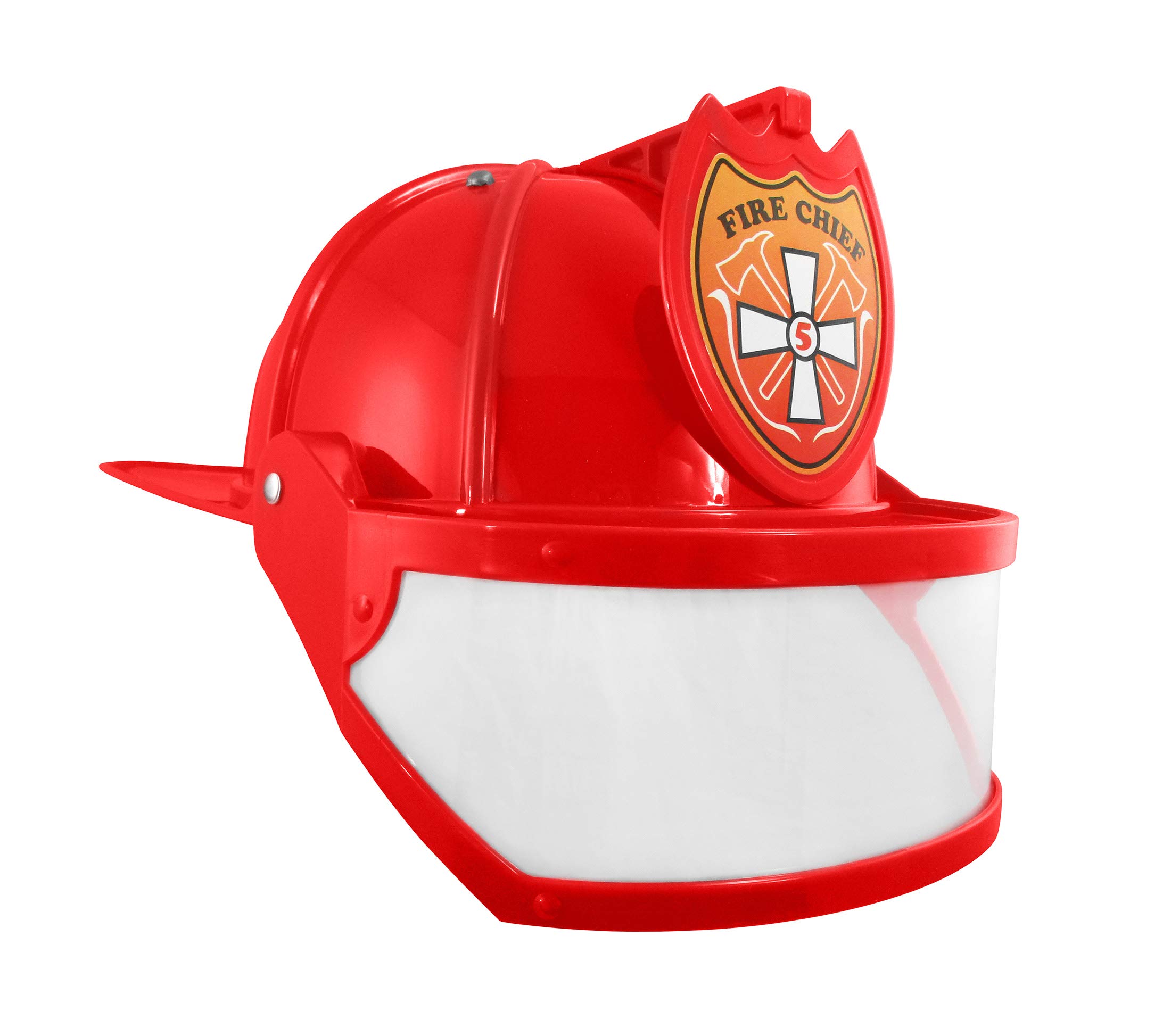Nicky Bigs NoveltiesFireman Costume - Hard Helmets - Fireman Helmet - Firefighter Hats - Fireman Accessories, Adjustable