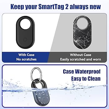 Amazon.com: [4 Pack] for Samsung Smart Tag 2 Case, Silicone