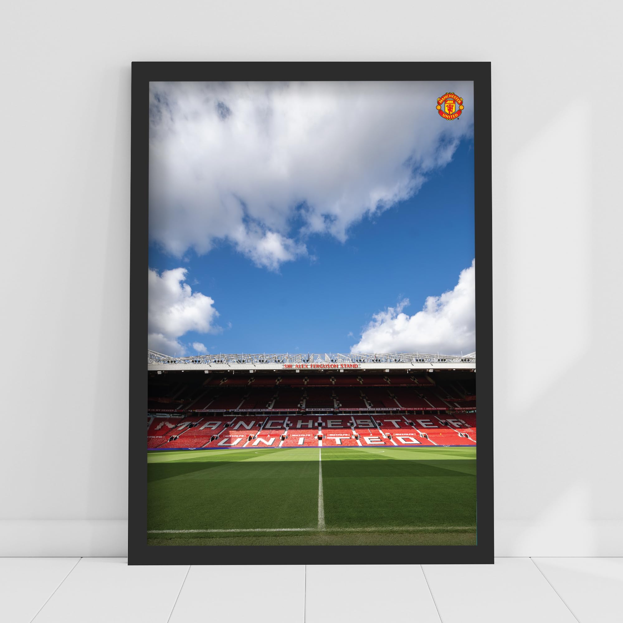 Themed Manchester United FC Print - North Stand Poster Football Wall Art (29.7cm x 42cm - A3)
