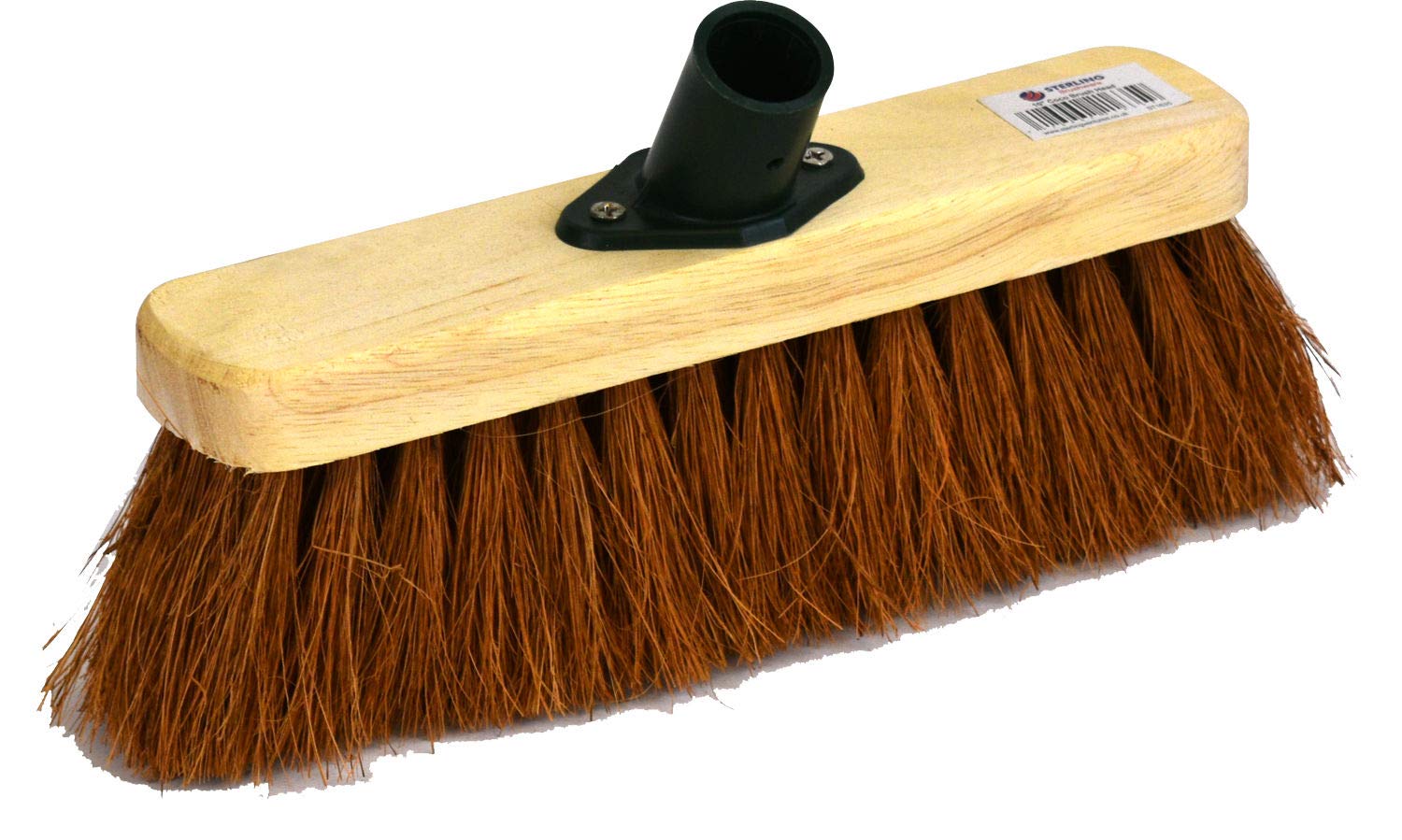 Sterling Ventures Brown Replacement Coco Bassine Broom Brush Heads (10" Coco)