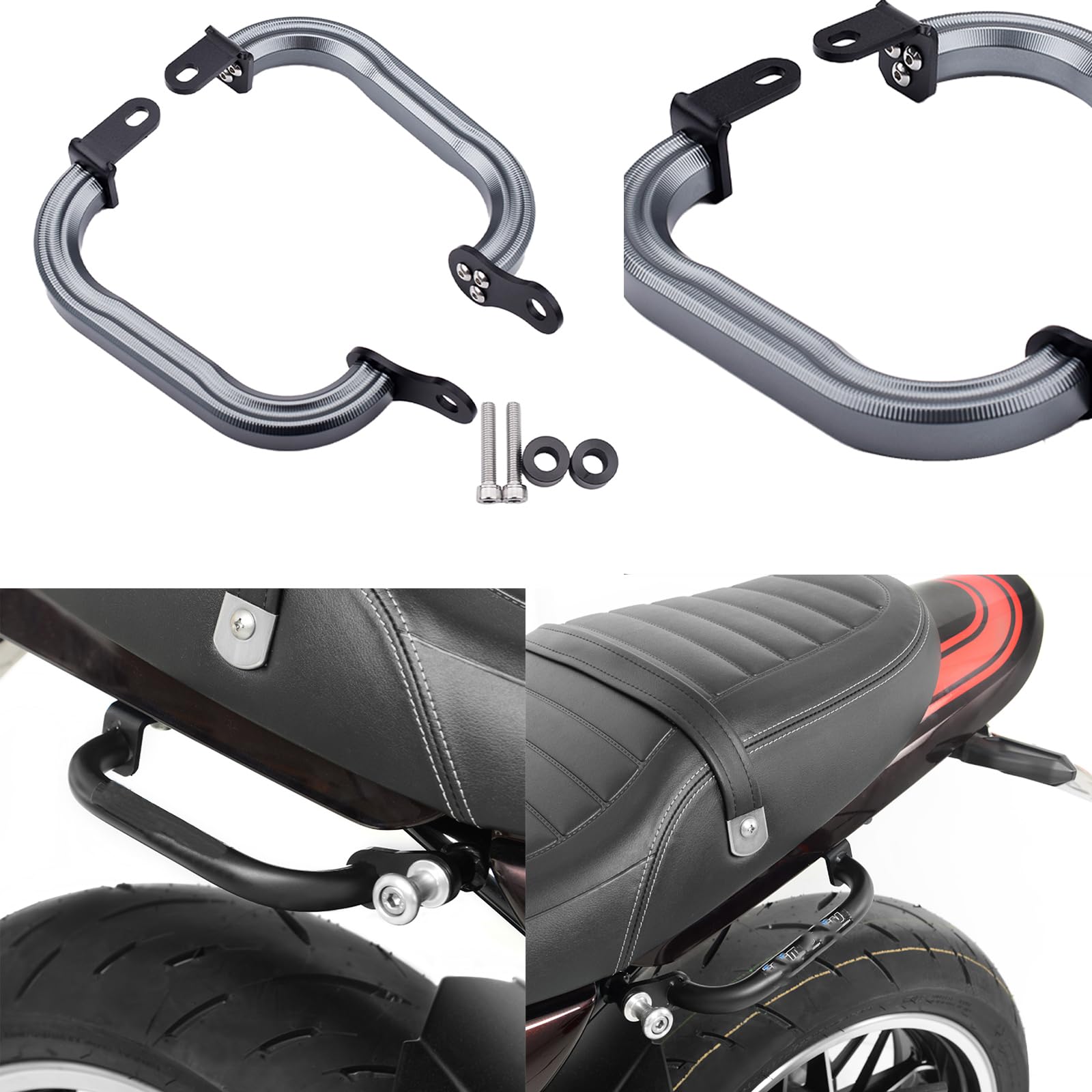 新品　Z900RS 純正サイドグリップ KAWASAKI Z900RS「カワサキ純正サイドグリップ取り付け作業