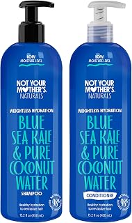 Not Your Mother’s Naturals Shampoo and Conditioner Sets - 2-Pack - Naturally Occurring Ingredients, Sulfate-Free Shampoo and Conditioner for All Hair Types (Weightless Hydration)