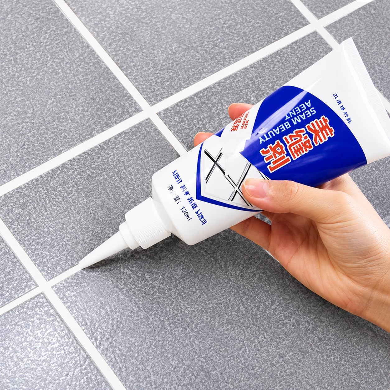 M&M Tiles Gap Filler Waterproof, Gap Sealant, Grout, White Cement Paste Tube, Gap Filler for Walls and Joints, Waterproof Sealant, Tile Gap Filler Tube for Kitchen, Bathroom (180 ML.)-image-20