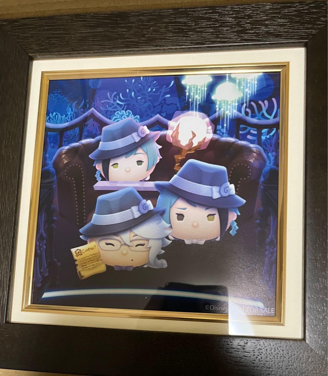 Amazon.co.jp: ツイステ ツムツム A賞 フロイド ジェイド 額入りアート