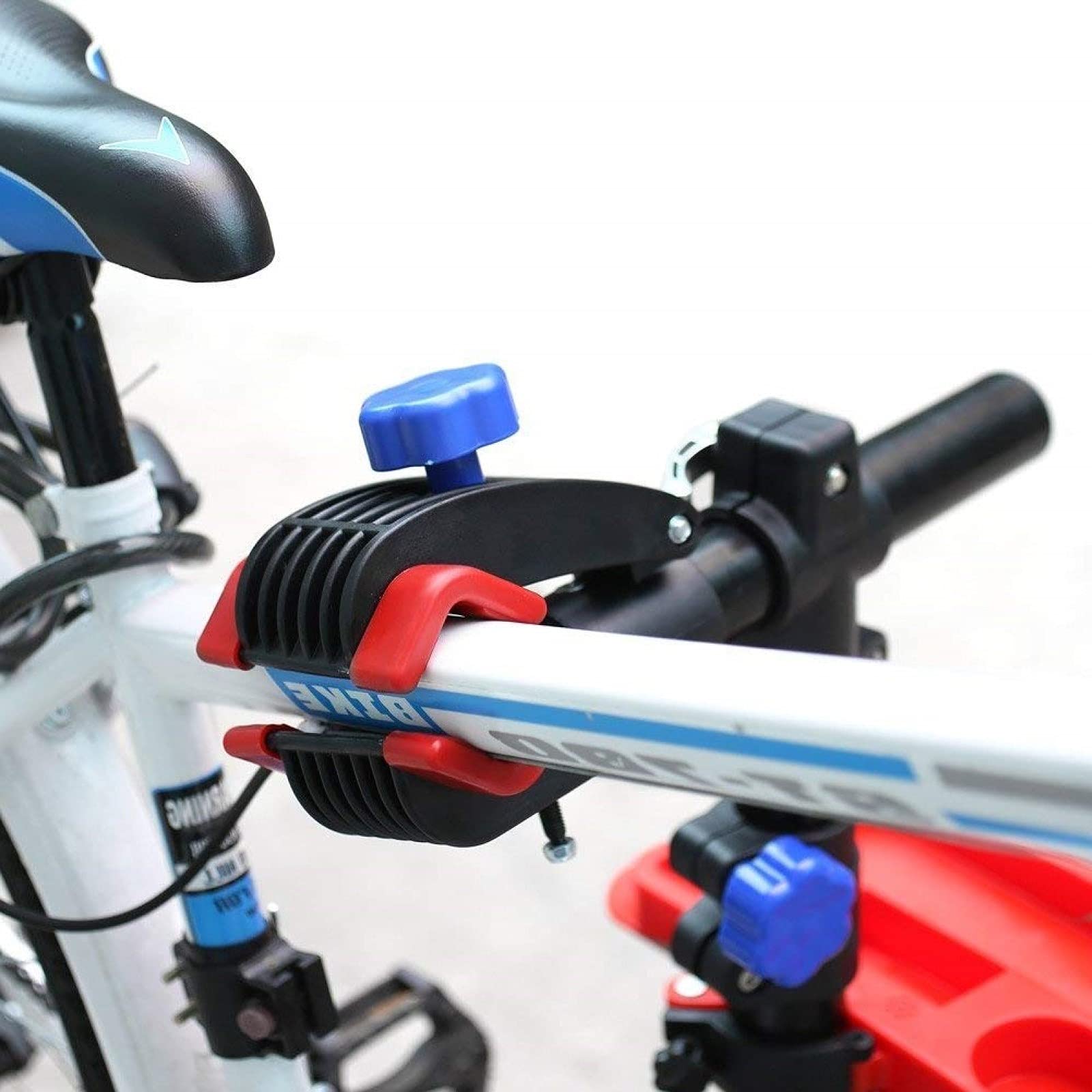 Fahrradmontageständer, Fahrradreparaturständer für Fahrräder bis 30Kg, inkl. Werkzeugablage Lenkerhalter, klappbarer & höhenverstellbarer, Aluminiumlegierung Schwerlast Montageständer Fahrradständer