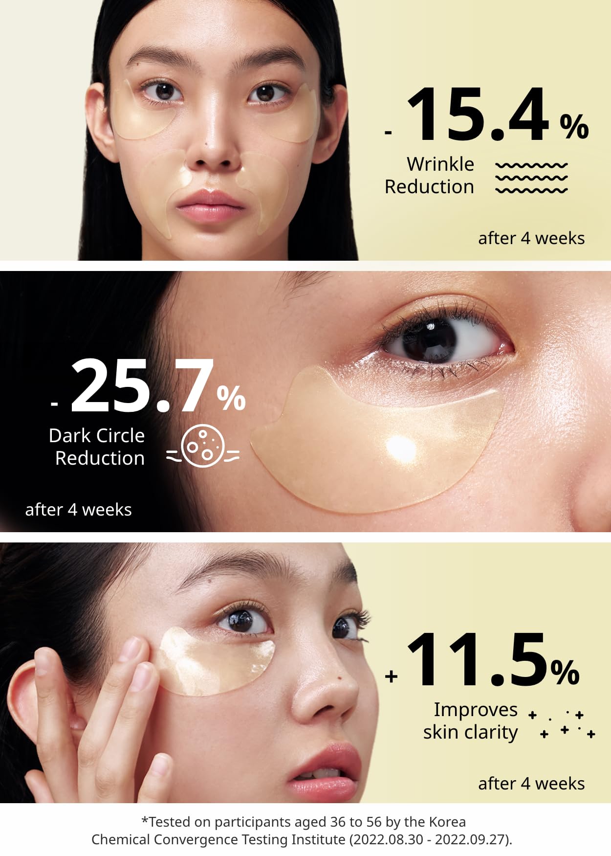 SNP 125Da Collagen + 24K Gold Perfection Eye Patch | Nourishing Under Eye Patches for Wrinkles and Dark Spots | Under Masks for Puffy Eyes and Dark Circles | Korean Collagen Skincare | 60 Patches