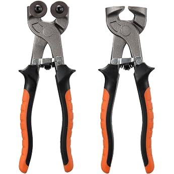 Tile pliers and mosaic cutter pliers set for porcelain glass mirror stained glass tiles ceramic mosaic tile pliers and wheels ceramic tile cutter glass tongs hand glass cutter