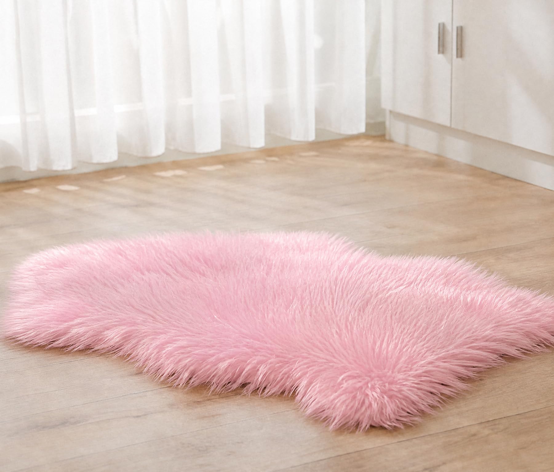 Ophanie Area Rugs for Bedroom Living Room, Pink,2'x8' (Rectangular), Rectangular