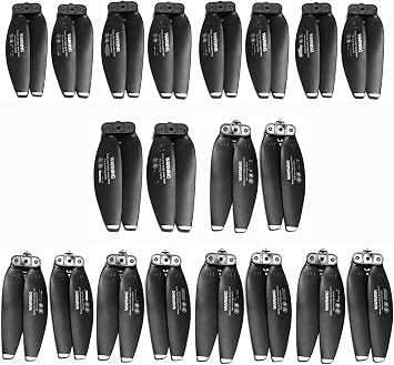 [Drone Accessories] Drone Accessories for 4DRC F9 4D-F8 Propeller Blades Props for 4DRC F9 4D-F8 Fast Mini Brushless Engine Rc Drone Quadcopter Spare Parts Ready Stock Replaceable Color 20PCS Old V