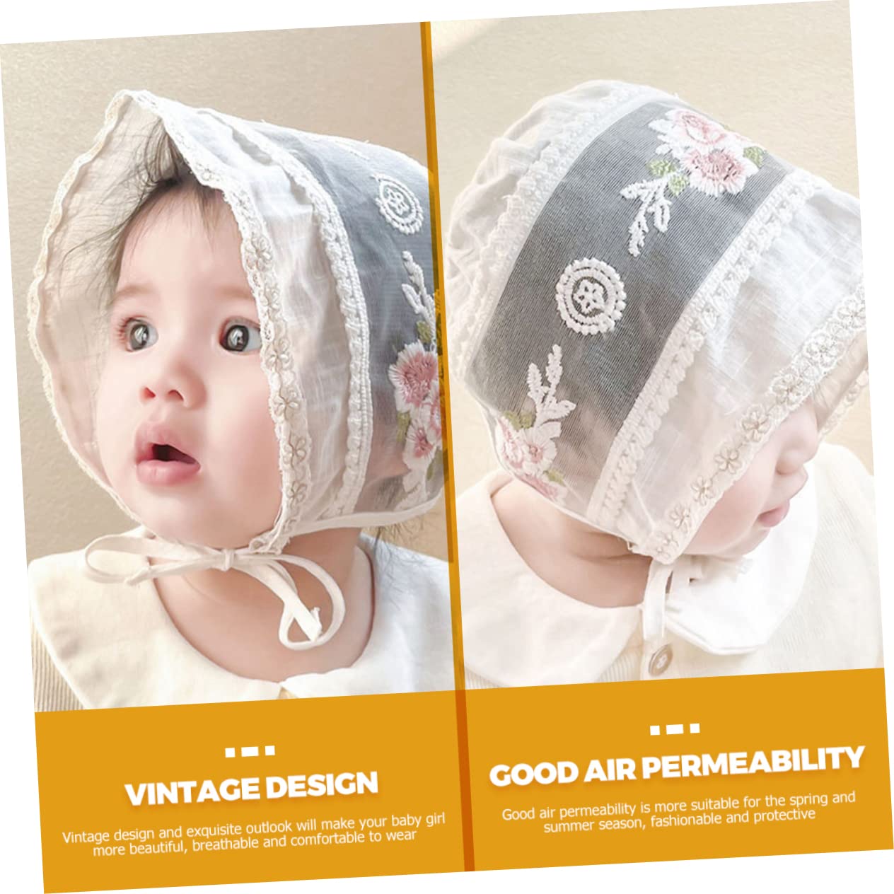 minkissy Sombrero para El Sol para Pequeños Sombreros De Verano para Bebés Sombrero para El Sol para Bebés Sombrero para Recién Nacidos Gorros para Bebés Sombreros para Niñas