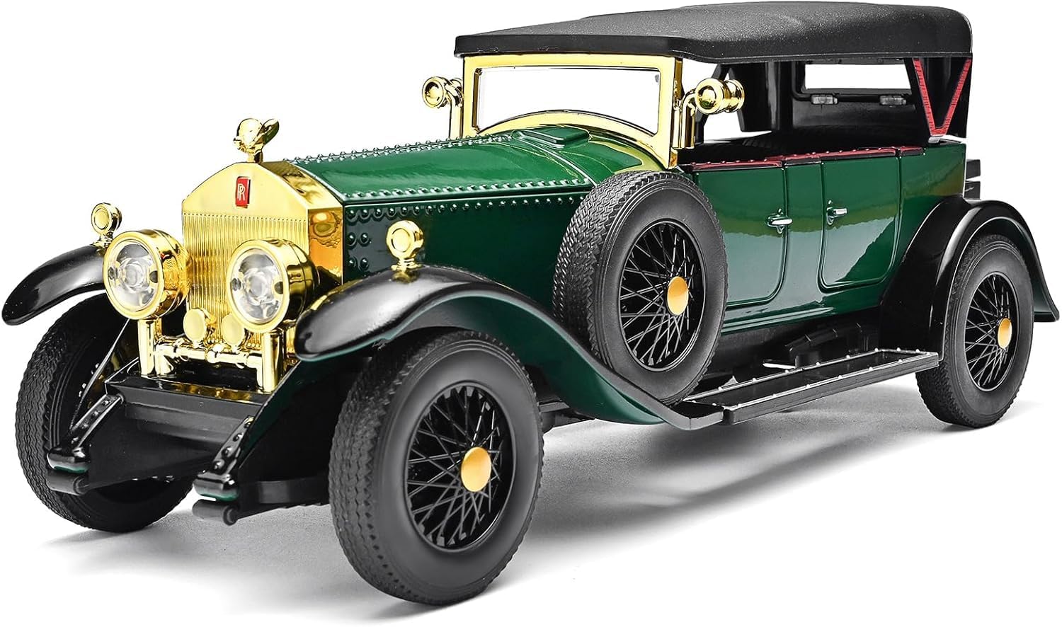 Invite 1:24 Diecast Cars Phantom Generation Vintage Car Collectibles,Die Cast Metal Pull Back Cars with Lights and Sounds | Model Car Kits Adults and Boys [Multicolor]