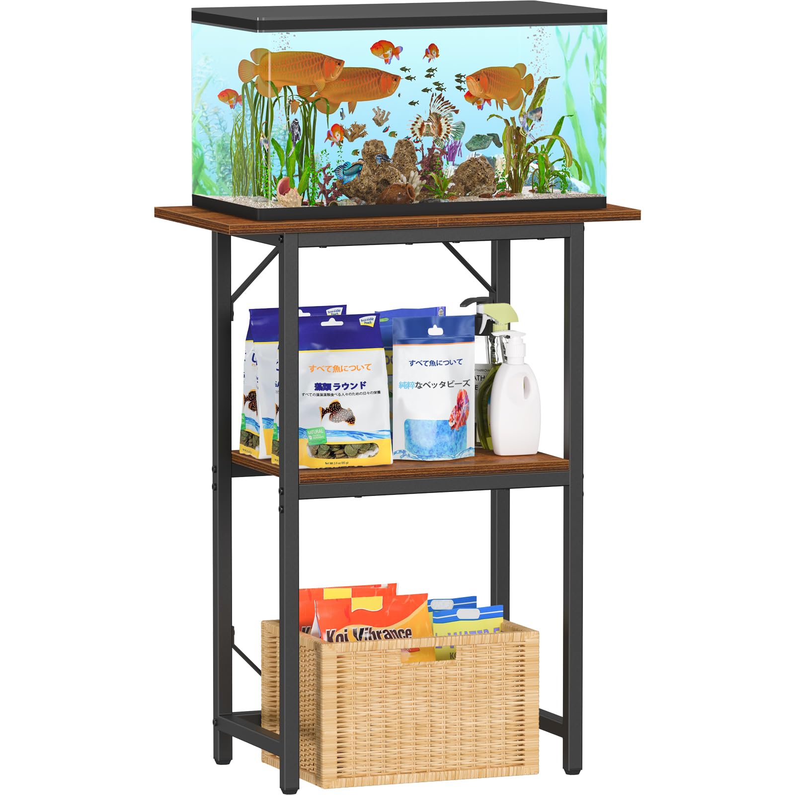Snughome アクアリウムスタンド 60cm 水槽対応 耐荷重 150kg…