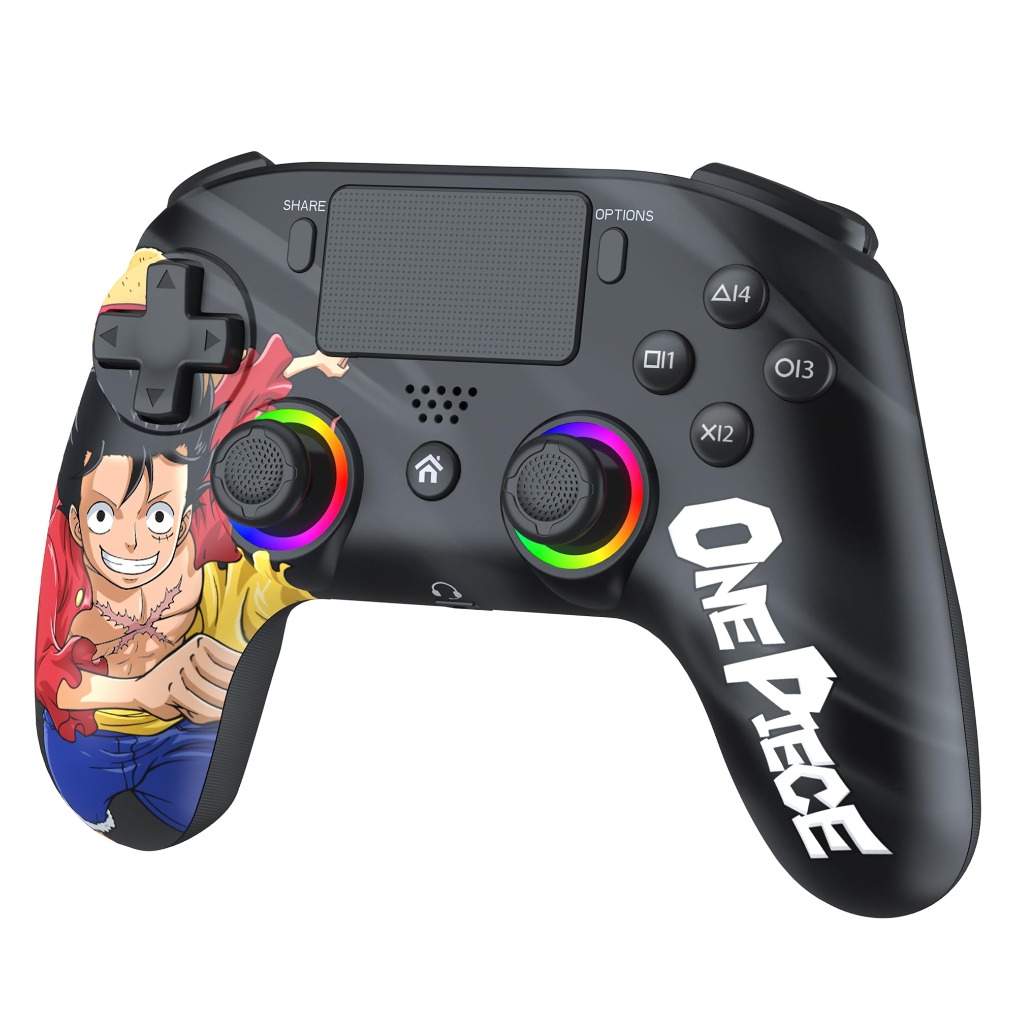 Subsonic - Manette sans Fil PS5 One Piece Luffy Fishman - Noire