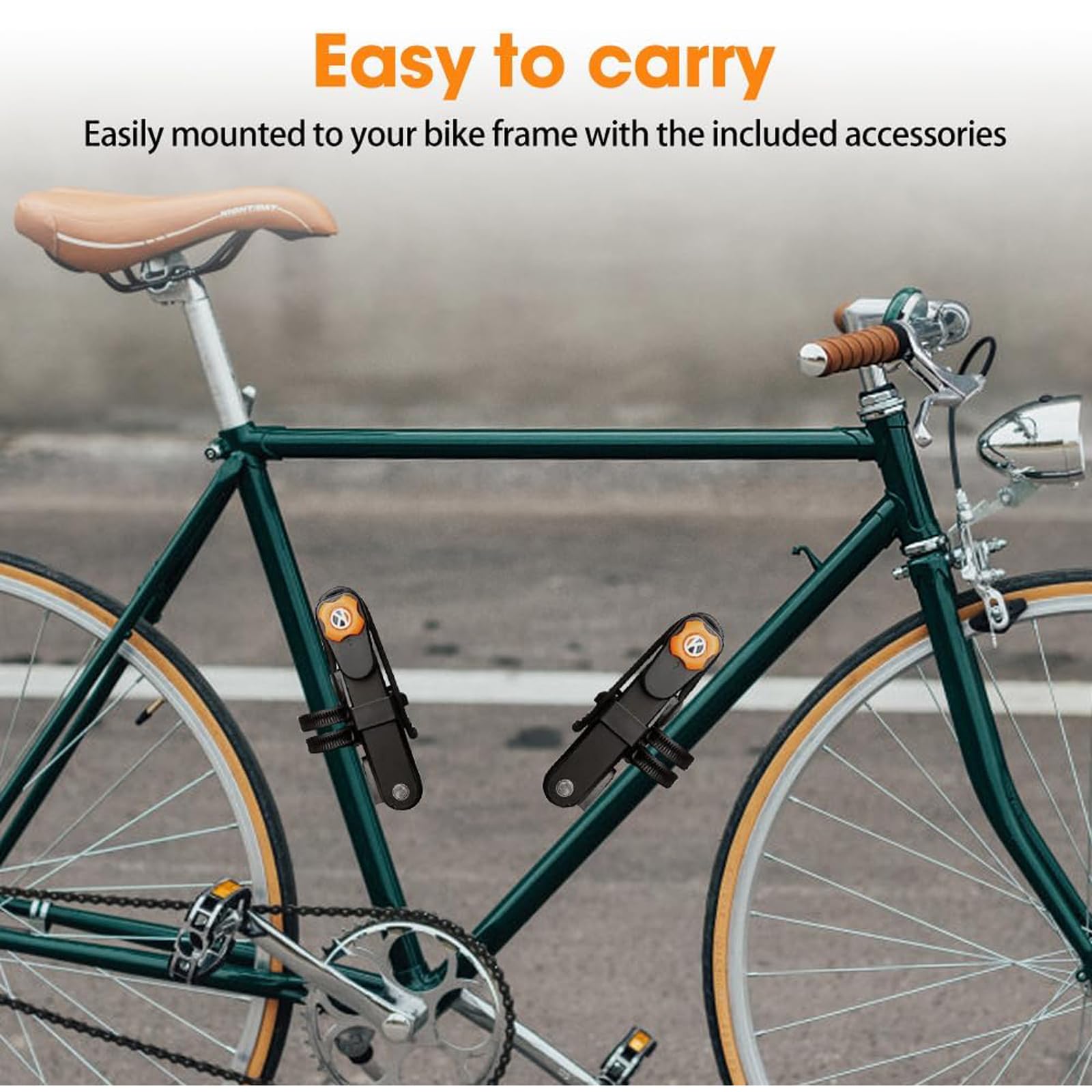Antivol Vélo Pliable pour Raleigh Merit/Militis/Mustang